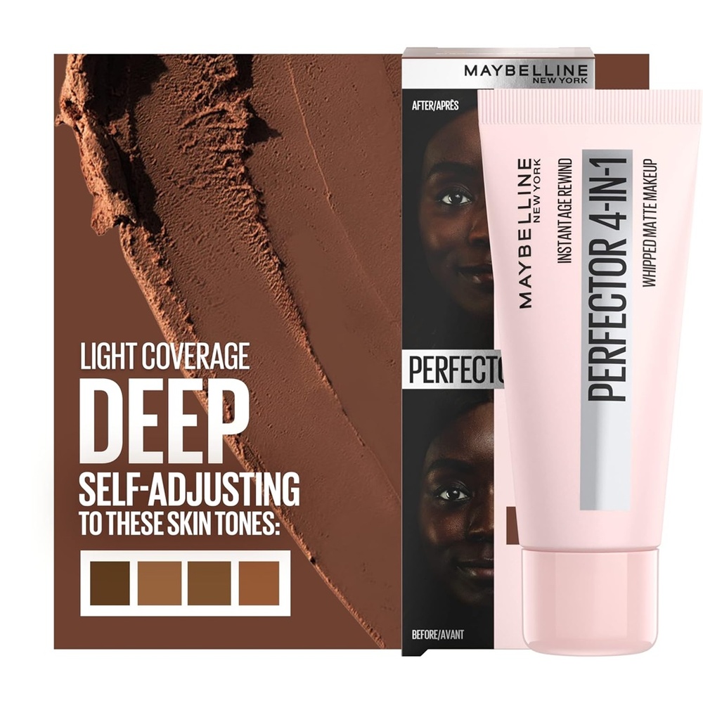 Maybelline Instant Age Rewind Instant Perfector 4-In-1 Matte Makeup, 05 Deep